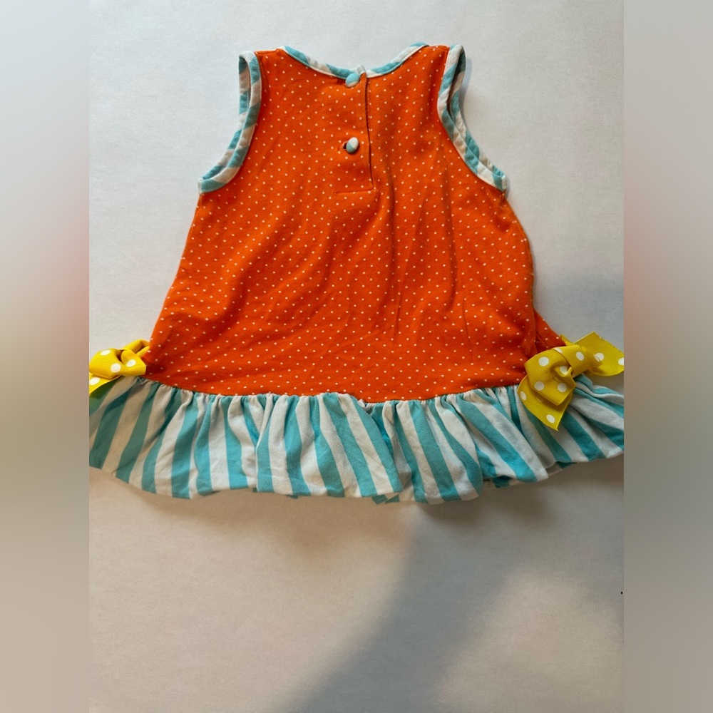 18M Ricrac & Ruffle Flip Flops Top - Picture 8 of 10